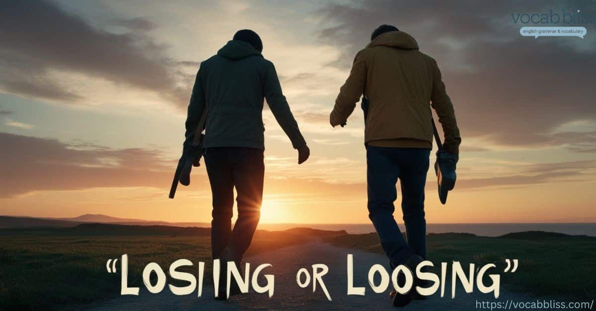 Loosing or Losing friends