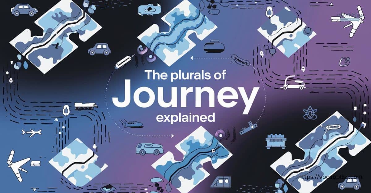 the plurals of journey