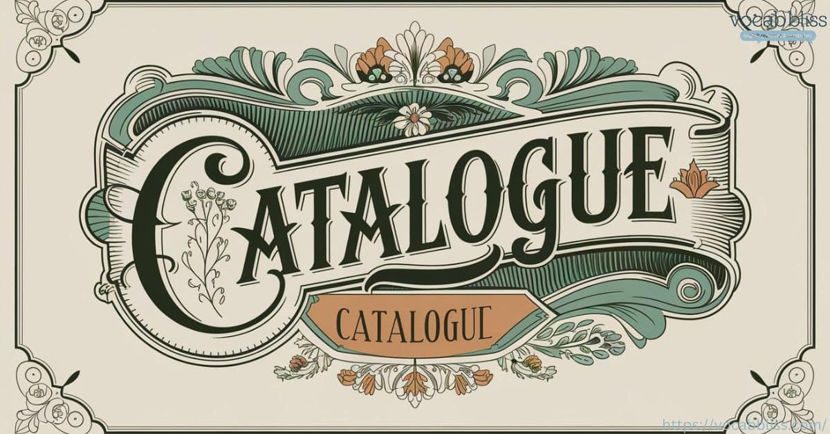 Catalogue