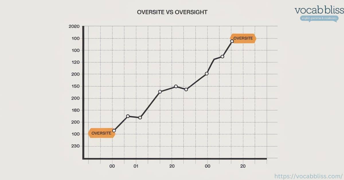 Oversite vs Oversight graph