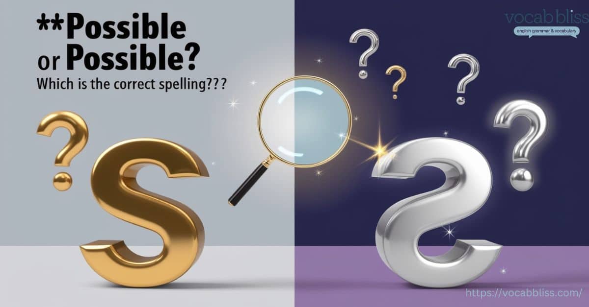 Posible Or Possible featured image