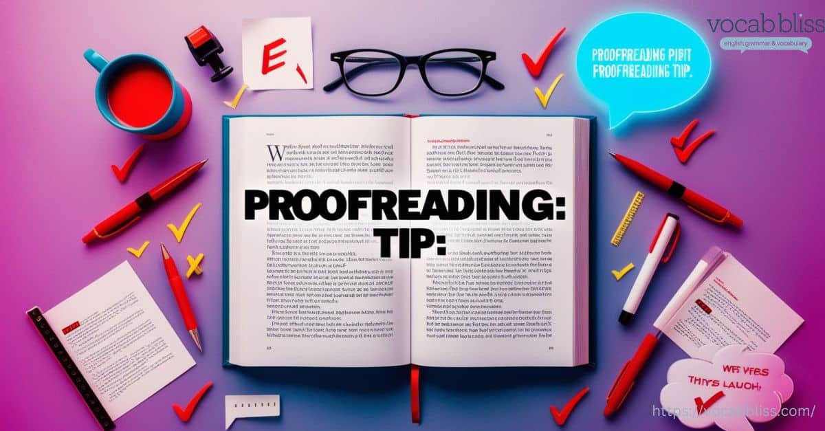 Proofreading Tip