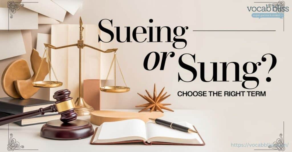 Sueing or Suing featured image