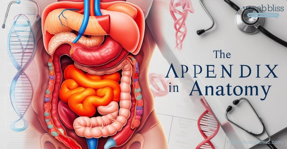 The Appendix in Anatomy