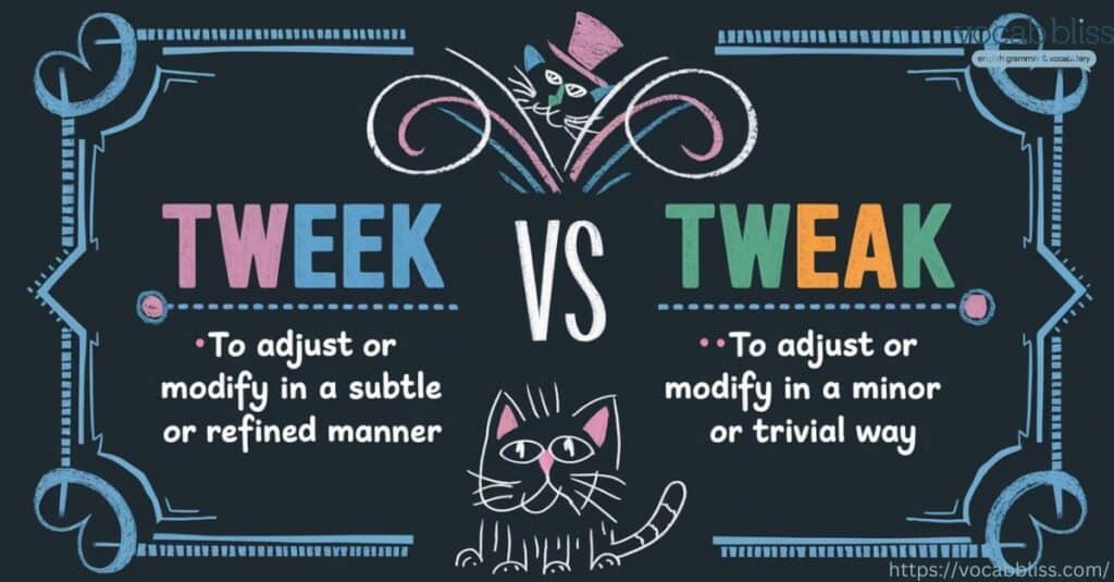 Tweek Vs Tweak