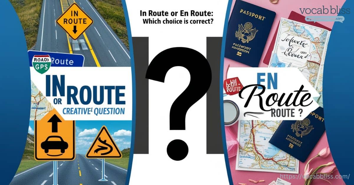 in route or en route featured image