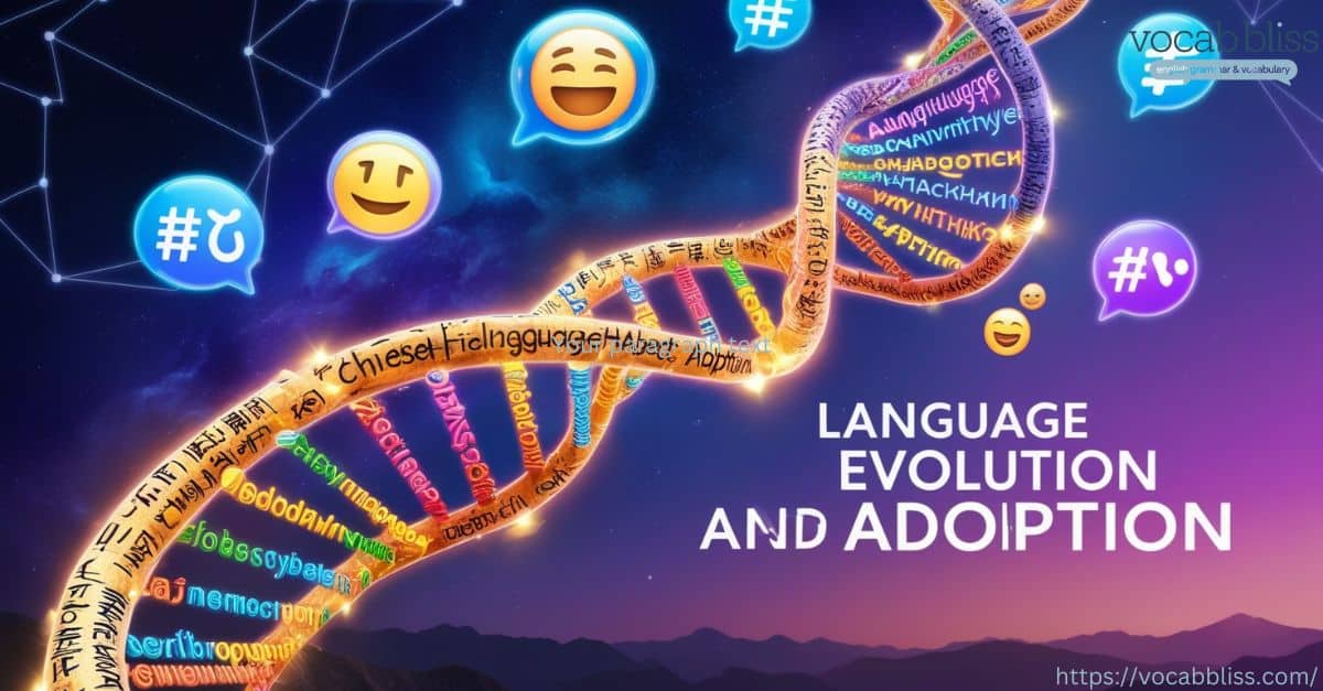 language evolution and adoption