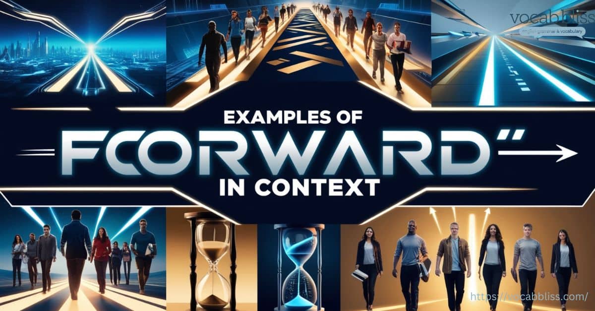 Examples of Forward in Context