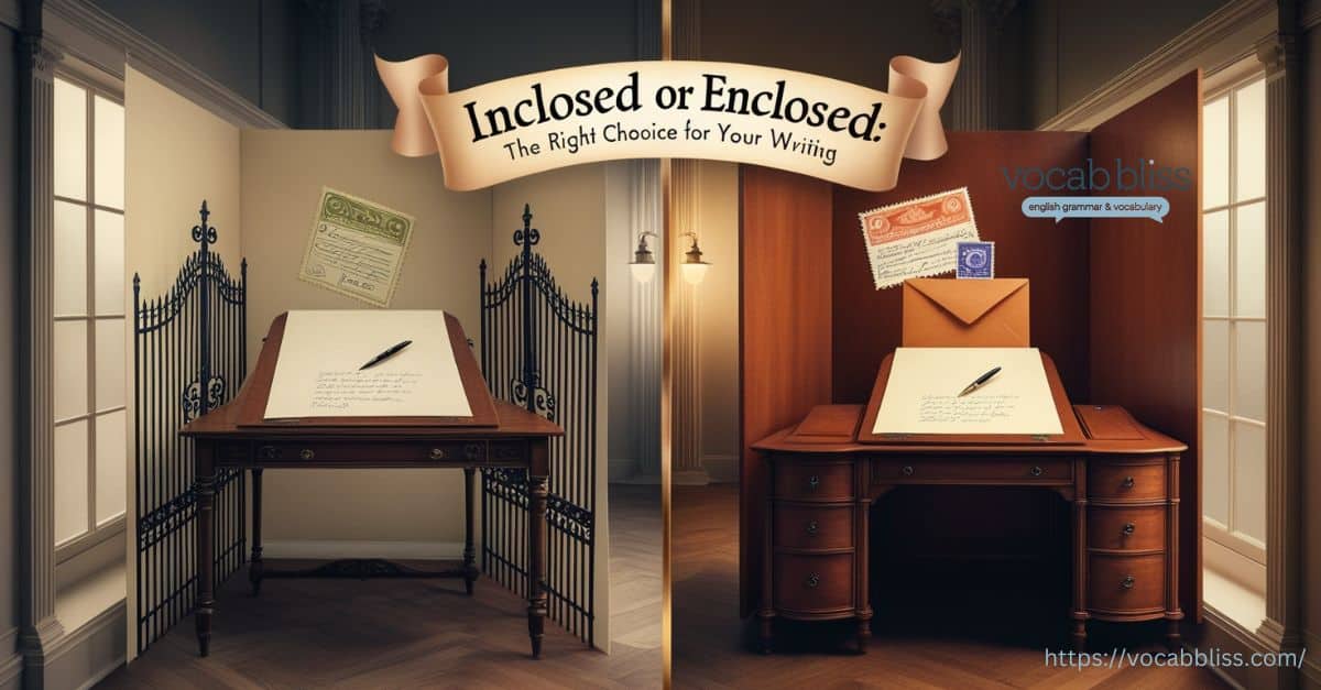 Inclosed or Enclosed featured