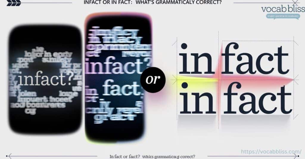 Infact or In Fact featured