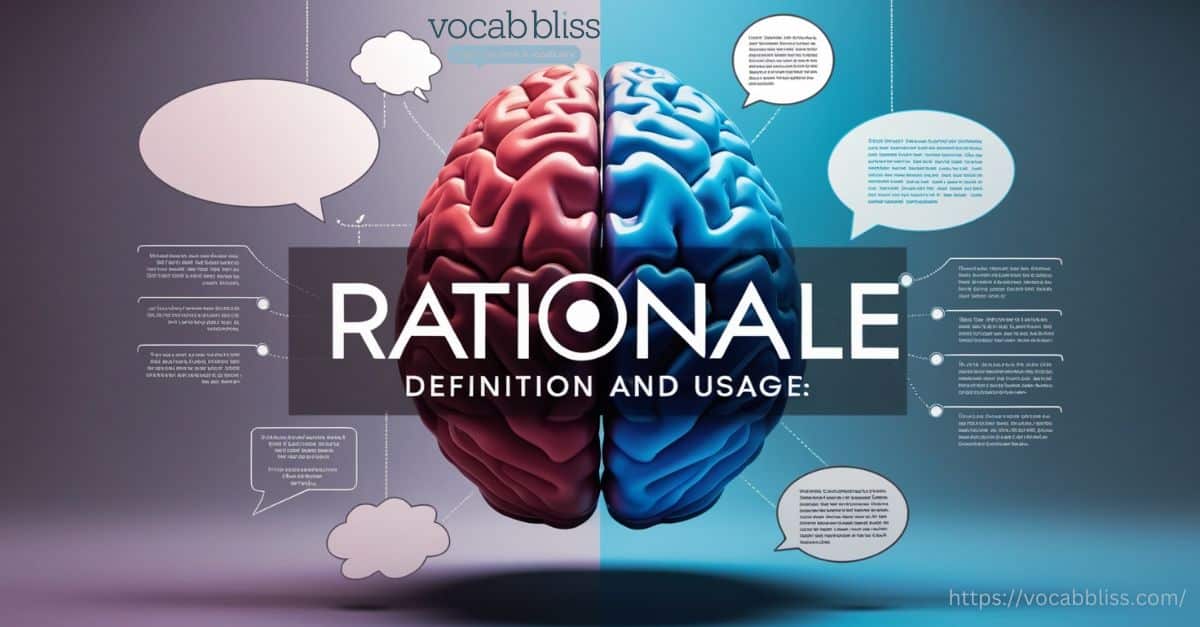 Rational vs Rationale Definition and Usage