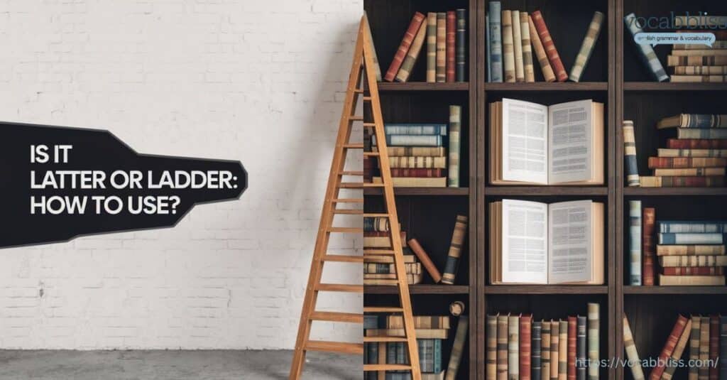 is it Latter or Ladder featured