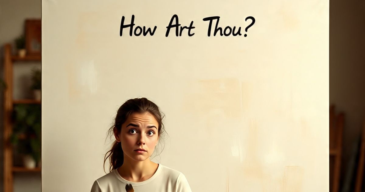 How To Respond To How Art Thou?