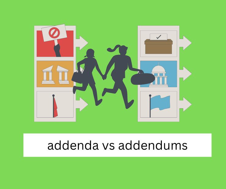 addenda vs addendums